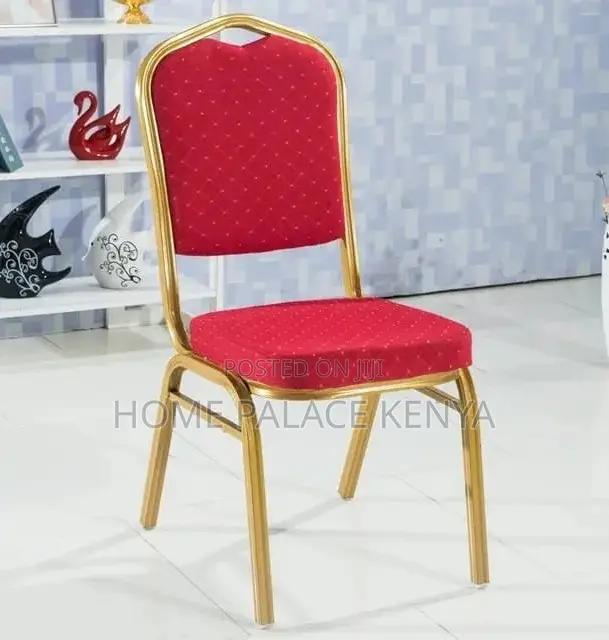 Event Chair: Fabric Conference Chair With Non Slip Caps