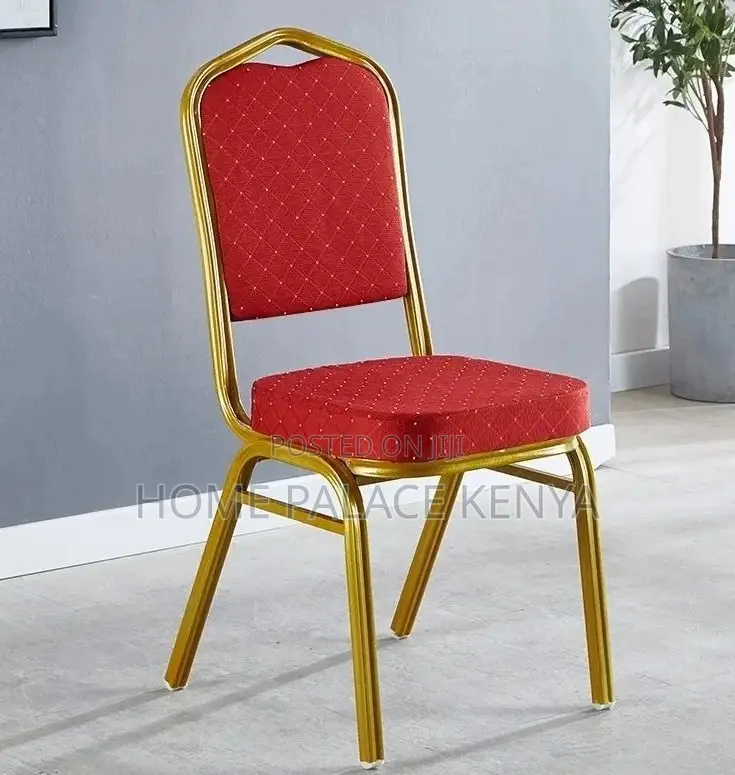 Event Chair: Fabric Conference Chair With Non Slip Caps