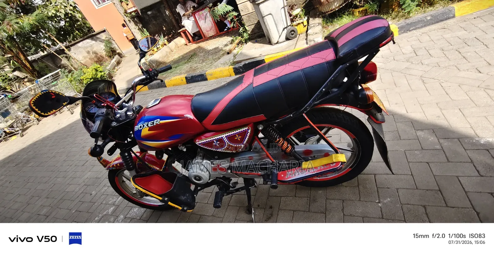 Bajaj Boxer 125 2026 Red