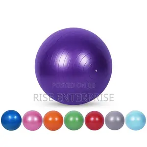 75cm Anti-Burst Yoga Exercise Ball for Gym, Pilates Pregnancy