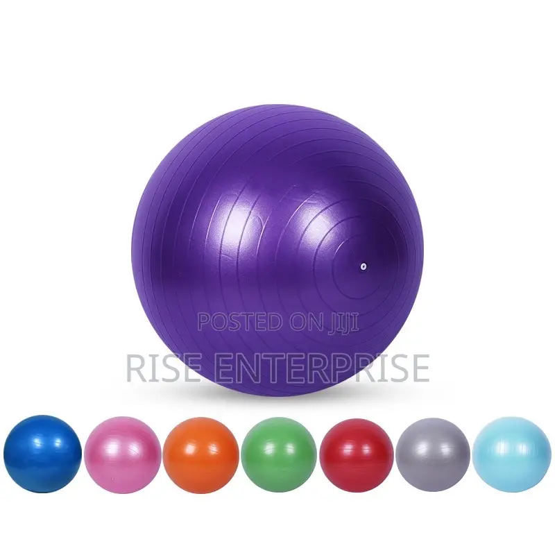 75cm Anti-Burst Yoga Exercise Ball for Gym, Pilates Pregnancy