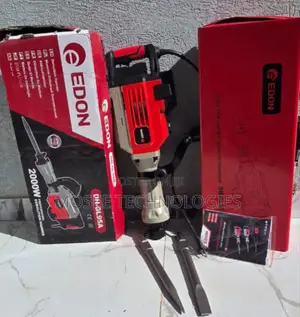 Edon DH-GL95A Professional 2000W Concrete Breaking Hammer Tool Set