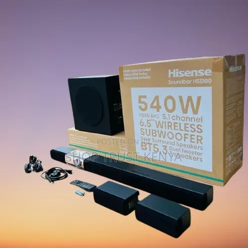 Hisense Hs5100 Soundbar 540w 5.1ch
