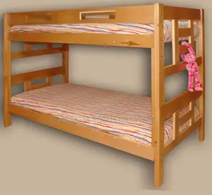 4x6 Honey Pine Bunk Bed | Double Decker Bed: Free Delivery