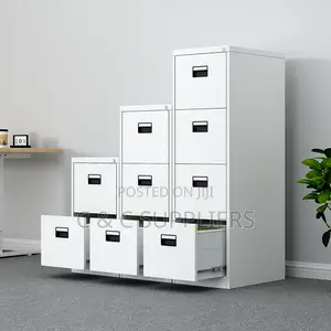 4-Drawer Reception Metallic Cabinet