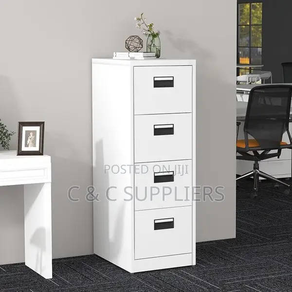 4-Drawer Reception Metallic Cabinet