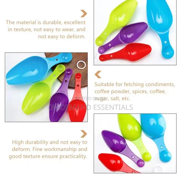 Measuring Scoops Multicolour 4pcs Set - thumbnail 2