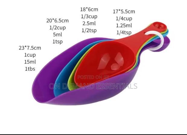 Measuring Scoops Multicolour 4pcs Set - thumbnail 5