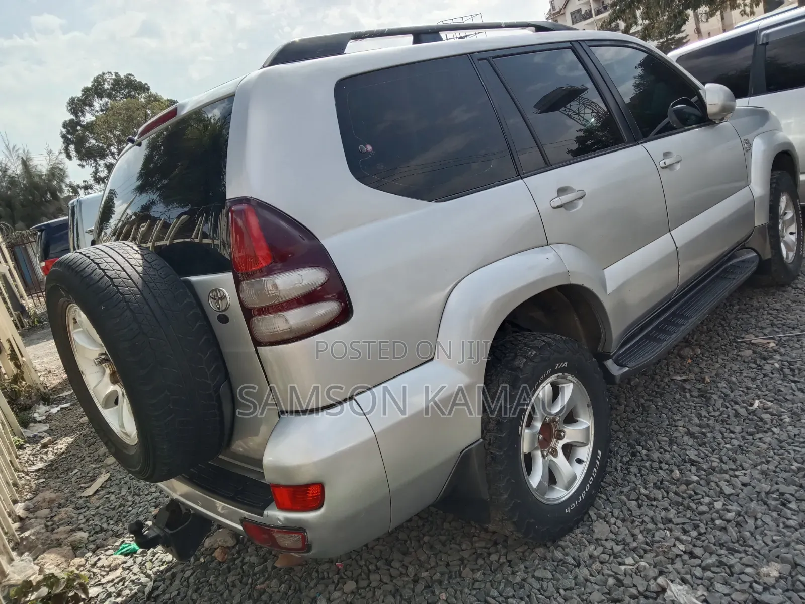 Toyota Land Cruiser Prado 2007 Silver