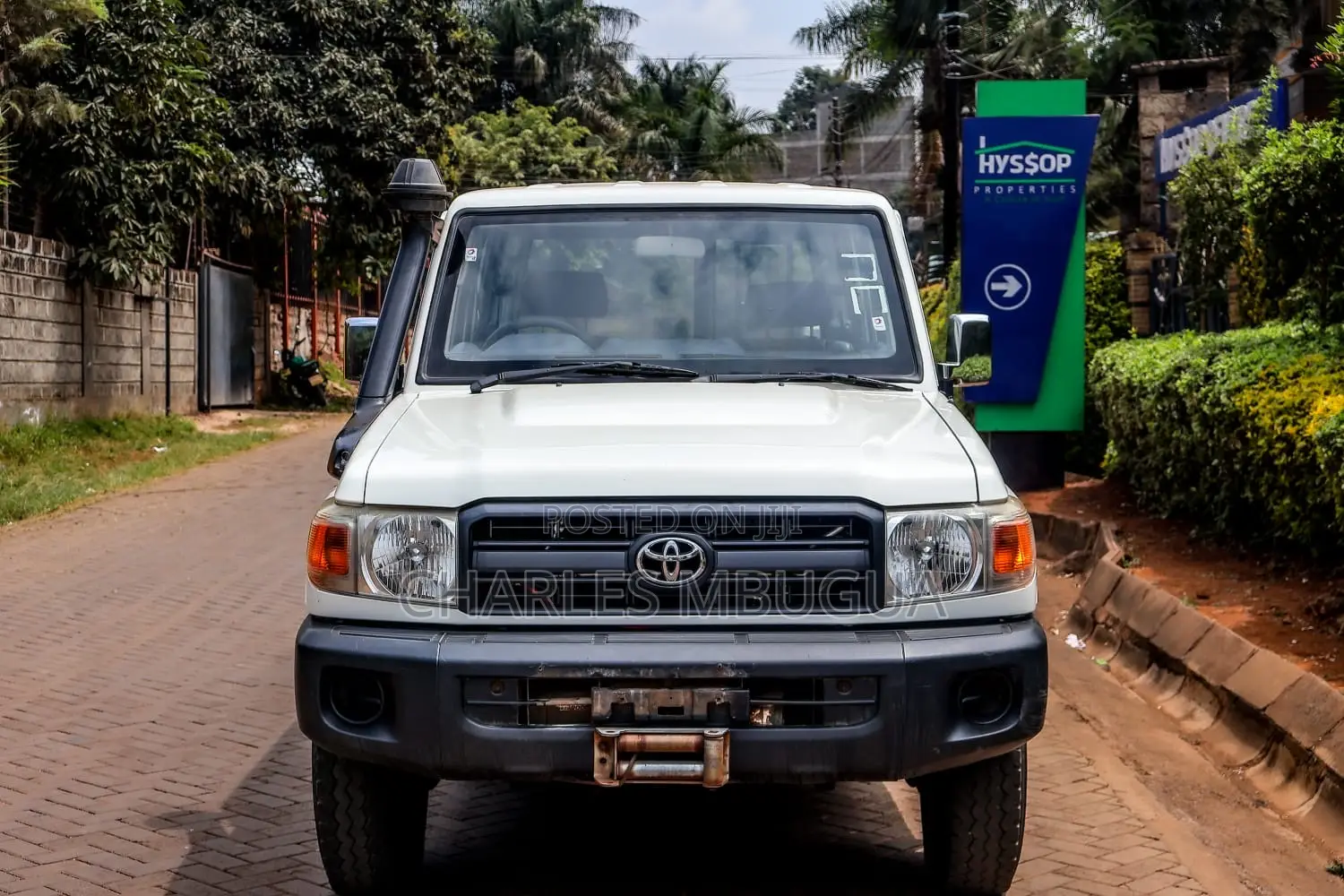 Toyota Land Cruiser 79 Series 2010 White