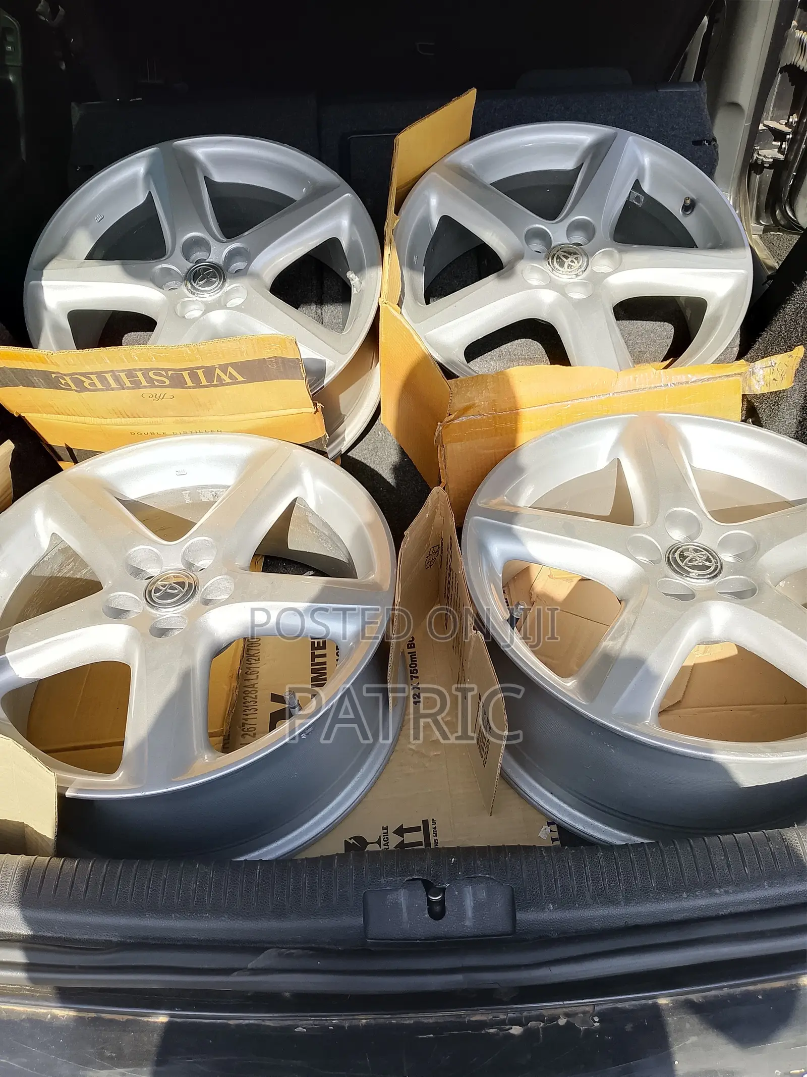 17 Inch Original Toyota Rims
