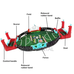 Mini Football Interactive Table Arcade Game, Classic Desktop Soccer