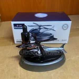 Solar Powered Rotating Car Air Freshener Dashboard Perfume