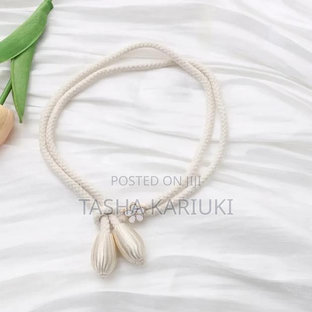 Modern Eco Friendly Fabric Adjustable Curtain Tieback Per Pair_eleg - thumbnail 2