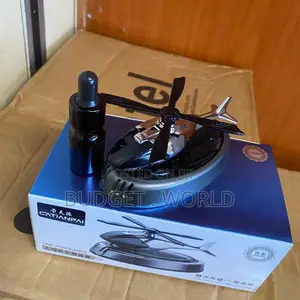 Premium Solar Spinning Car Perfume Air Freshener