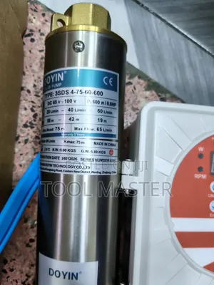 75m Doyin Solar Water Pump/72v 600watts High Quality Water Pump