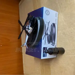 Solar Powered Car Fragrance With Silent Rotation
