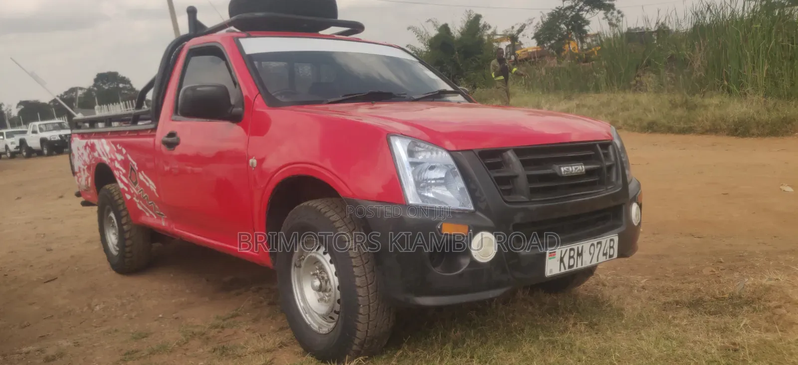 Isuzu D-MAX 2010 Red