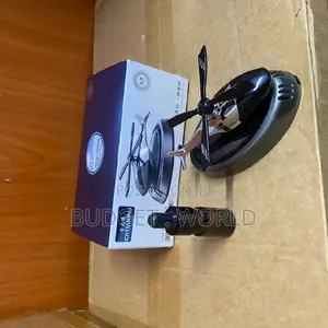 Solar Powered Car Aroma Diffuser With Rotating Fan