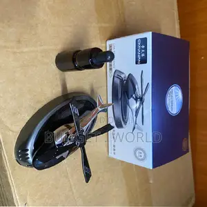 Solar Powered Car Aroma Diffuser With Rotating Fan