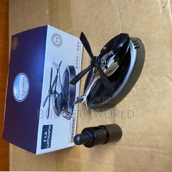 Sun Powered Rotating Car Air Perfume Ornament