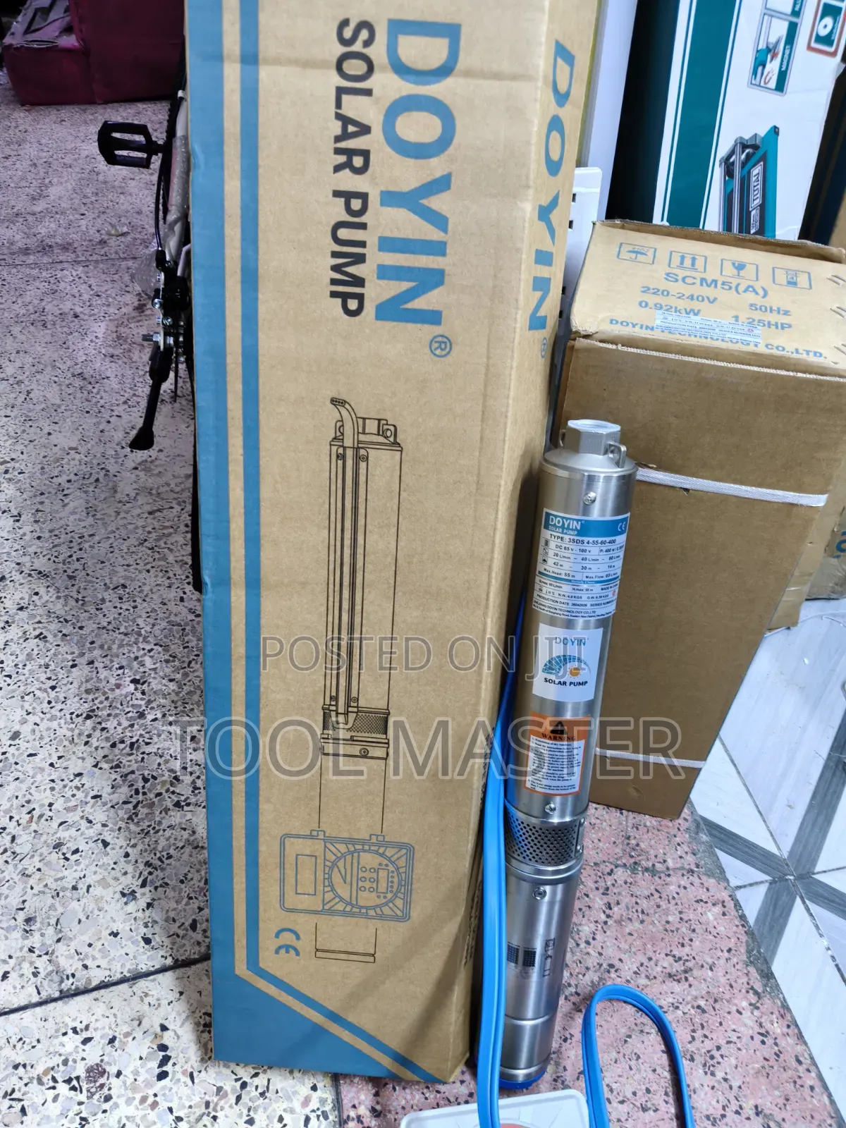 55m Doyin Solar Water Pump/72v Brushless Solar Pump