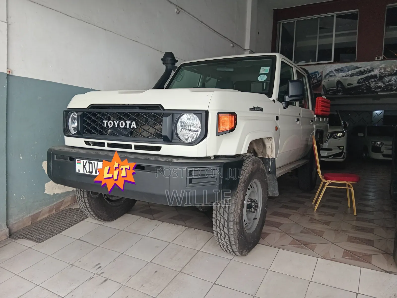 Toyota Land Cruiser 2025 White