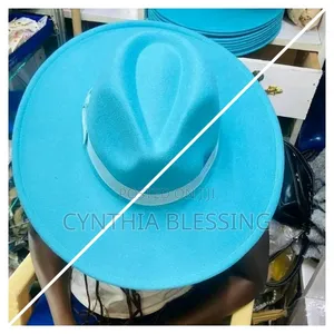 Sky Blue Fedora Hat