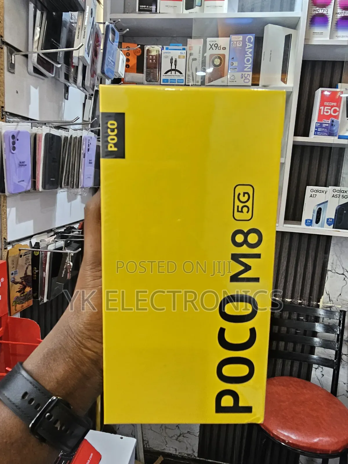 New Xiaomi Poco M8 256 GB Black