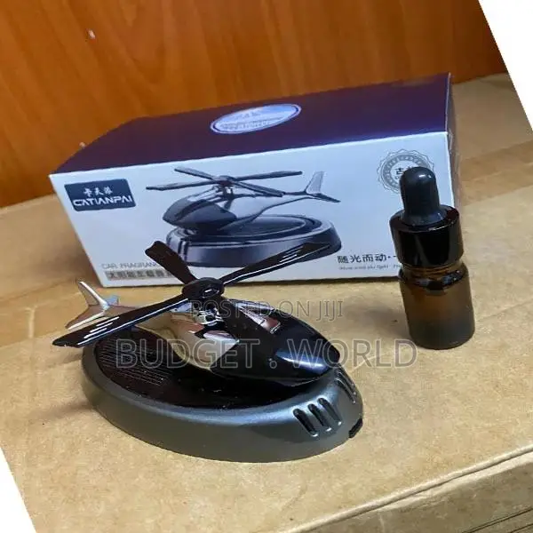 Solar Powered Rotating Car Perfume for Dashboard