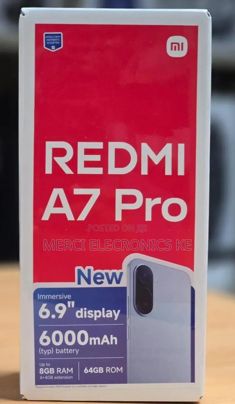 New Xiaomi Redmi A7 Pro 64 GB Red