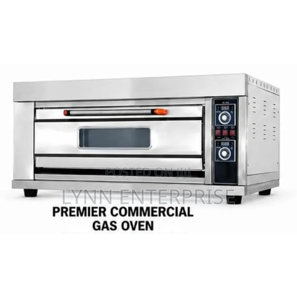 Premier Commercial Gas Oven With One Deck Two Tray