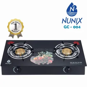 Nunix 2 Burner Glass Table Cooker at 2500