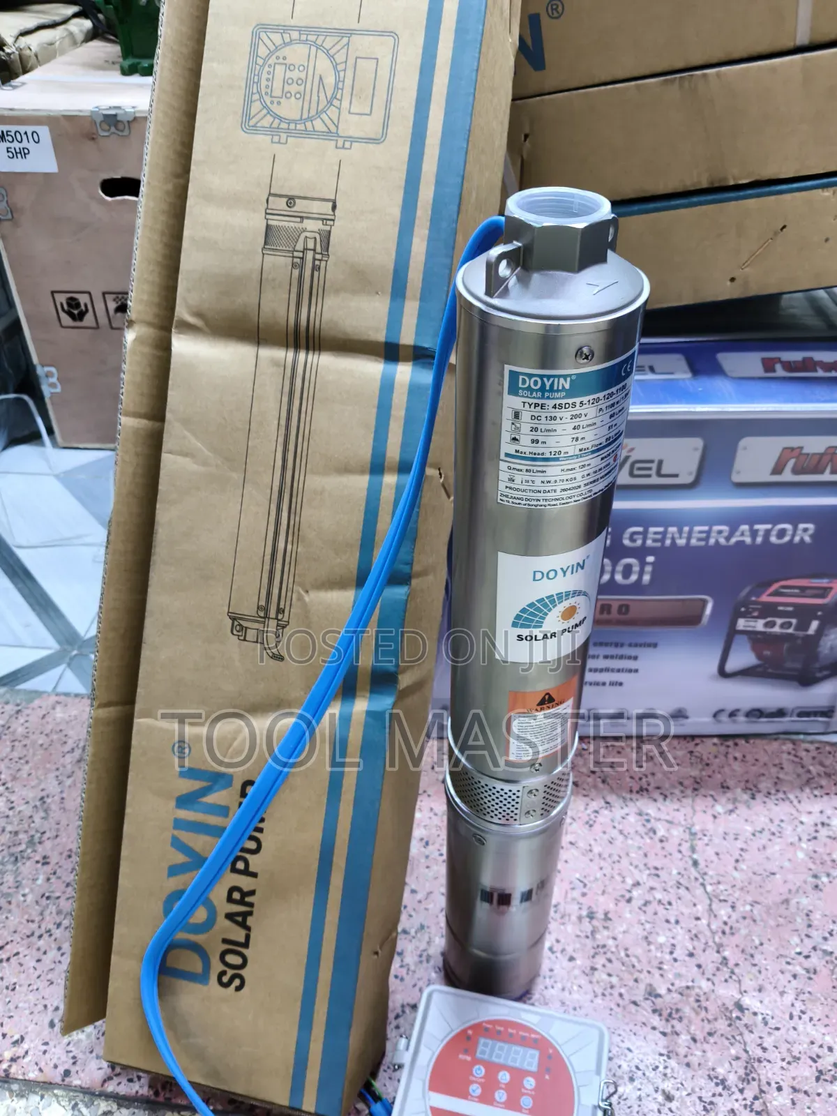 1.5hp Solar Water Pump/120m Solar Water Pump With Control Box