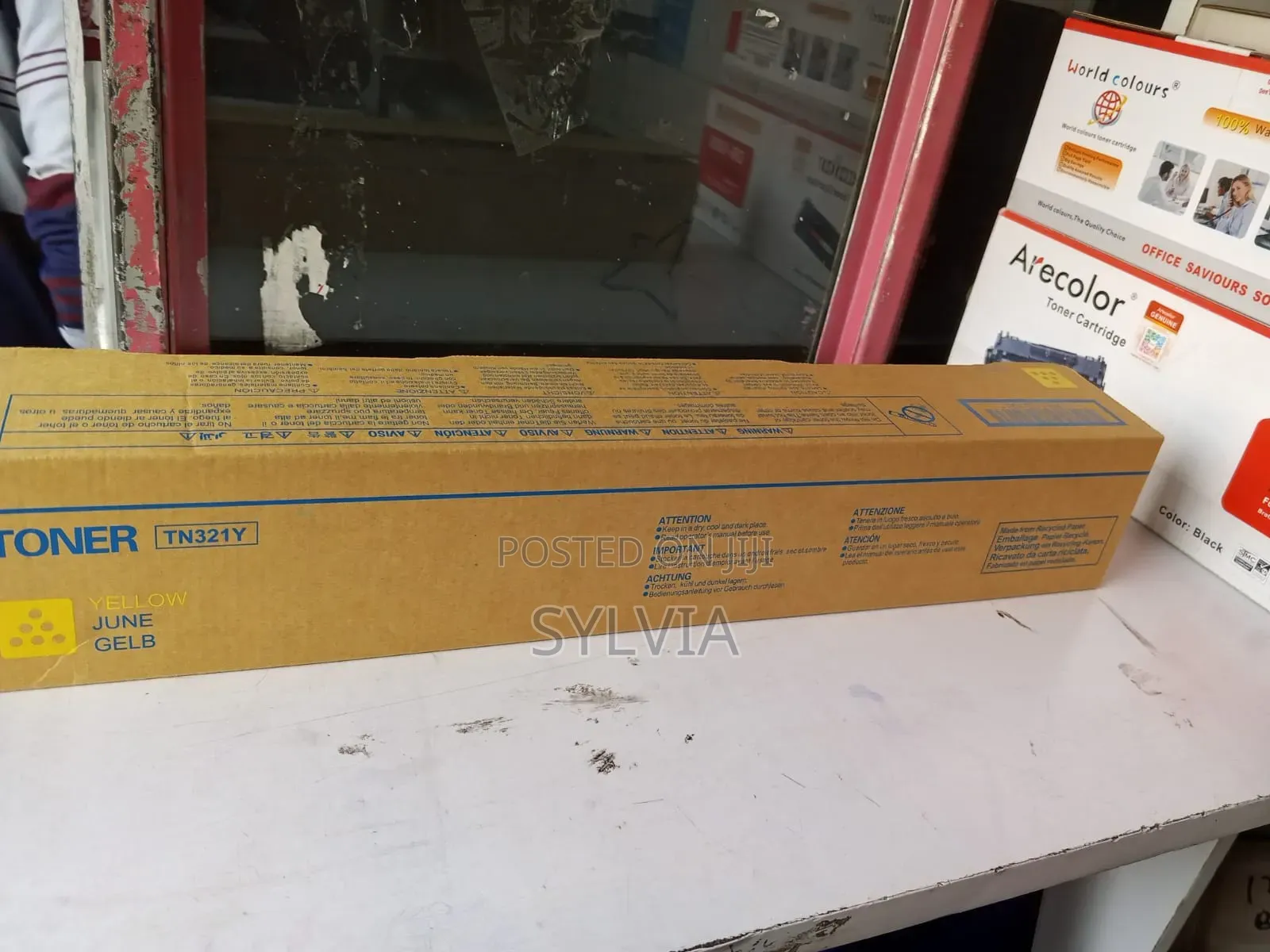 TN 321 Tonner Yellow Available