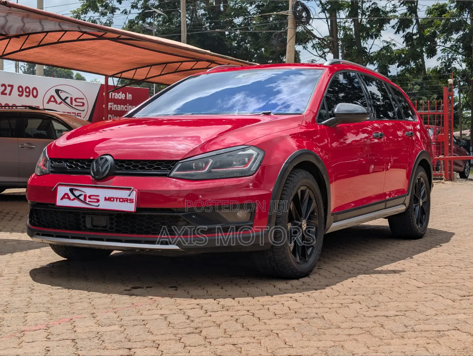 Volkswagen Golf Alltrack 2015 Red