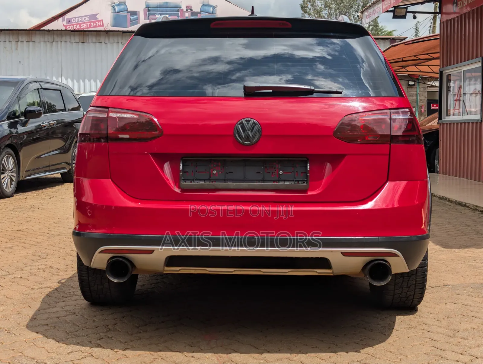 Volkswagen Golf Alltrack 2015 Red