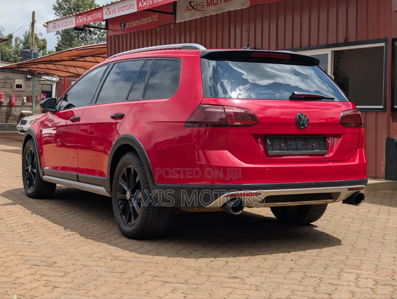 Volkswagen Golf Alltrack 2015 Red