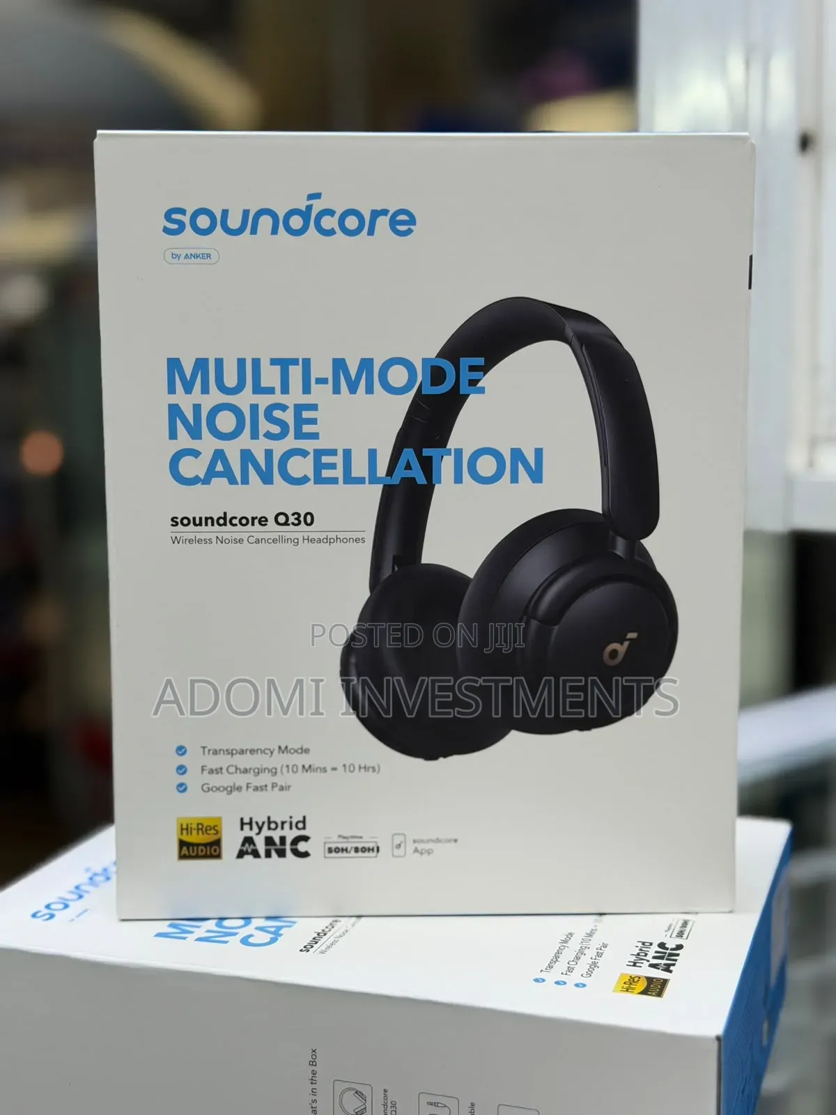 Soundcore Life Q30 Hybrid Active Noise-Cancelling Headphones