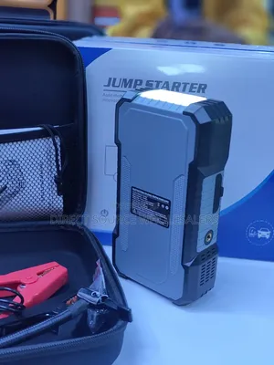 Heavy Duty Digital 12V Car Jump Starter With Hard Travel Case