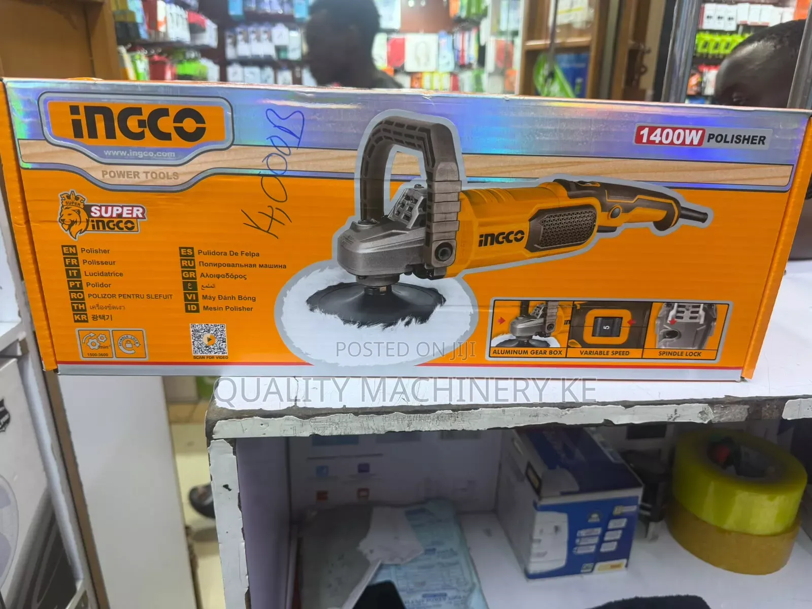Lightweight Ingco Buffing Machine