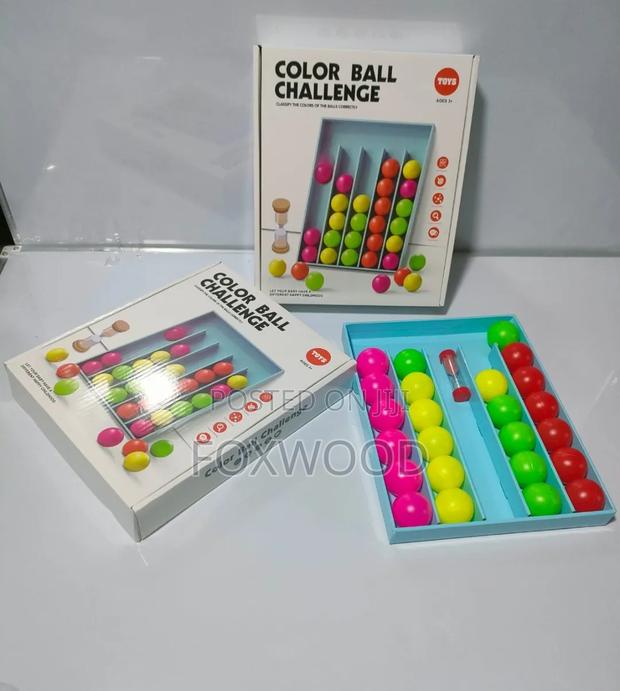 Color Ball Challenge Sorting Game - main view