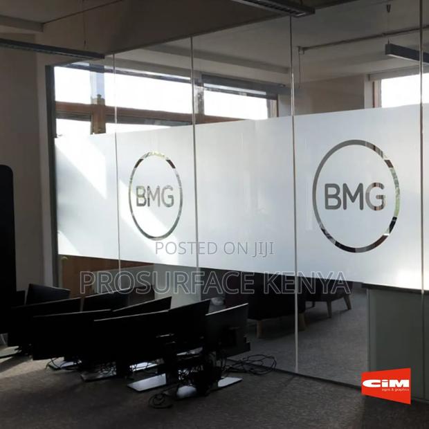 Office Branded Frosted Film | - thumbnail 2
