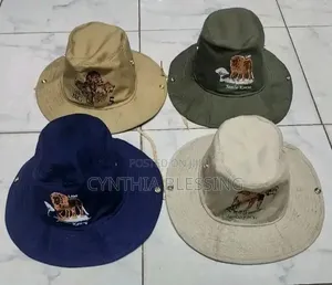 Wildlife Themed Safari Hats _ Navy