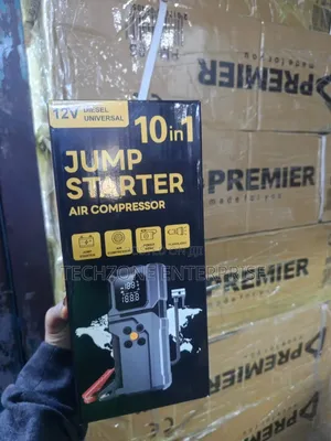 10 in 1 JUMP Starter 027B Air Compressor 