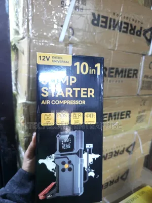 10 in 1 JUMP Starter 027B Air Compressor 