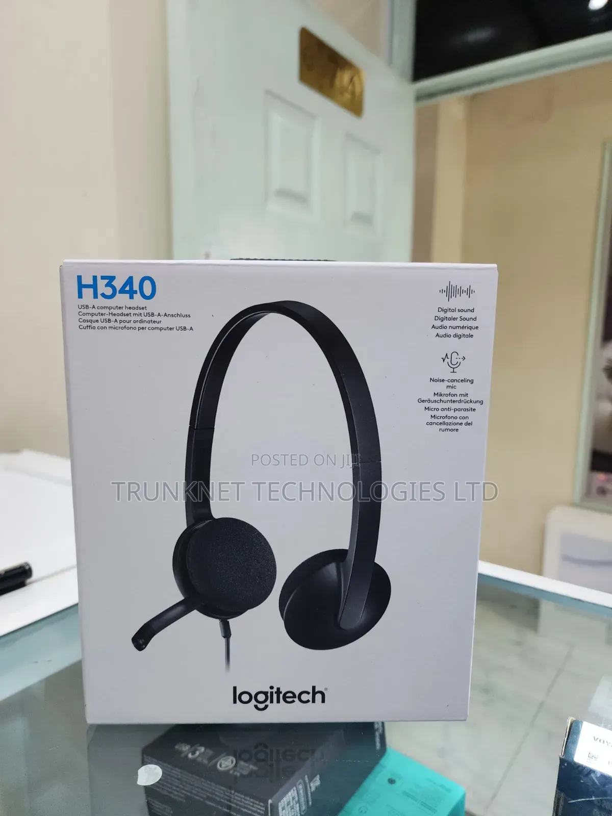 Logitech H340 USB-A Computer Headset