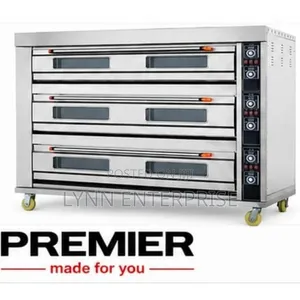 Premier Commercial Gas Oven With Three Deck Nine Tray