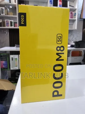 New Xiaomi Poco M8 256 GB White