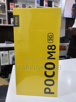 New Xiaomi Poco M8 256 GB White